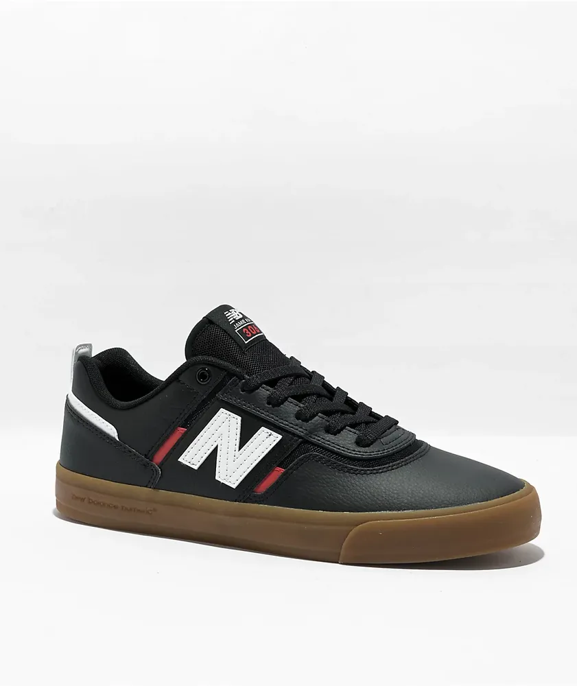 New Balance Numeric 306 Jamie Foy Black, White & Red Skate Shoes