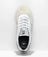 New Balance Numeric 306 Foy White & Black Skate Shoes