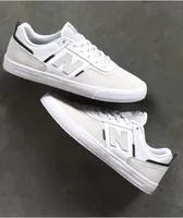 New Balance Numeric 306 Foy White & Black Skate Shoes