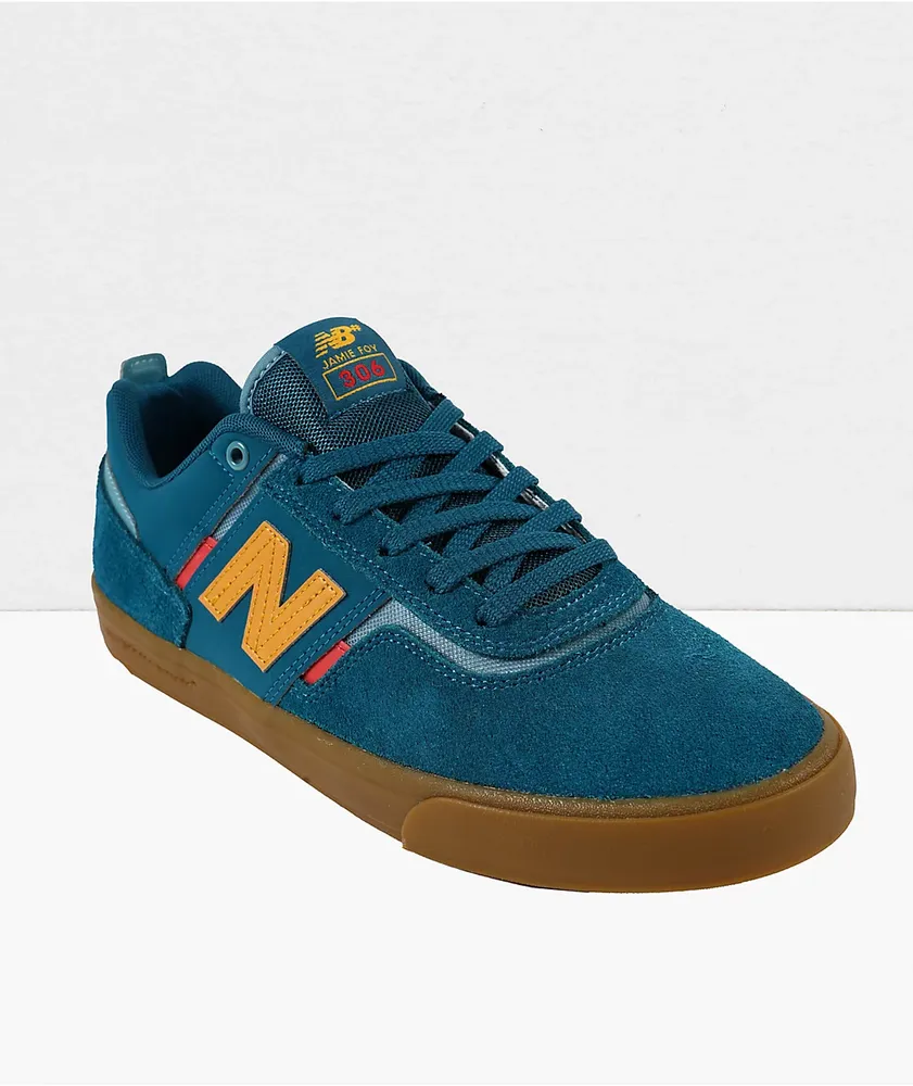 New Balance Numeric Jamie Foy 306, grey with teal