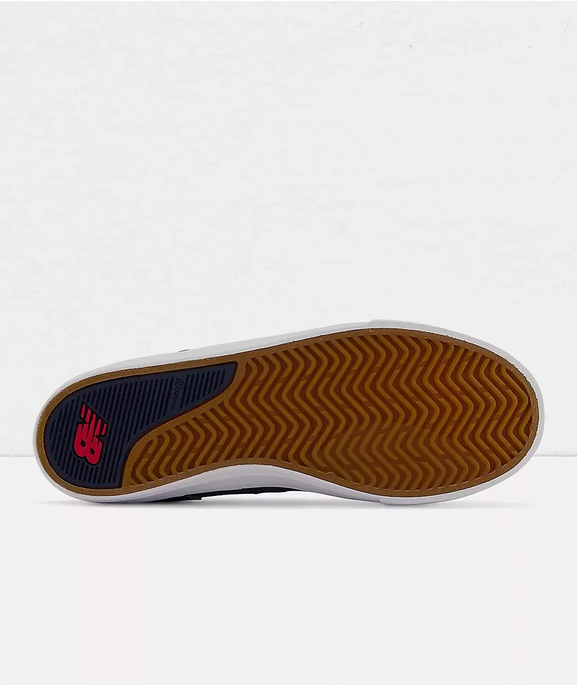 New Balance Numeric 306L Foy Navy & White Slip-On Skate Shoes