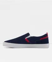 New Balance Numeric 306L Foy Navy & White Slip-On Skate Shoes