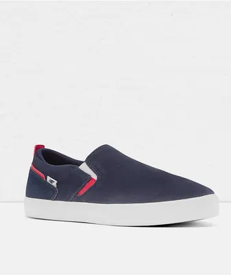 New Balance Numeric 306L Foy Navy & White Slip-On Skate Shoes