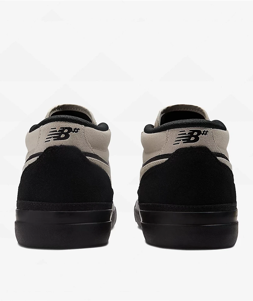 New Balance Numeric 417 Black & Tan Skate Shoes