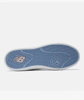 New Balance Numeric 417 Villani White & Blue Laguna Skate Shoes