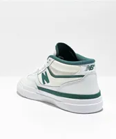 New Balance Numeric 417 Villani White & Vintage Teal Skate Shoes