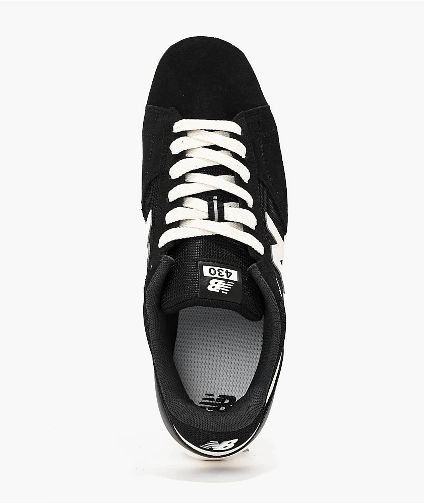 New Balance Numeric 430 Black & White Skate Shoes