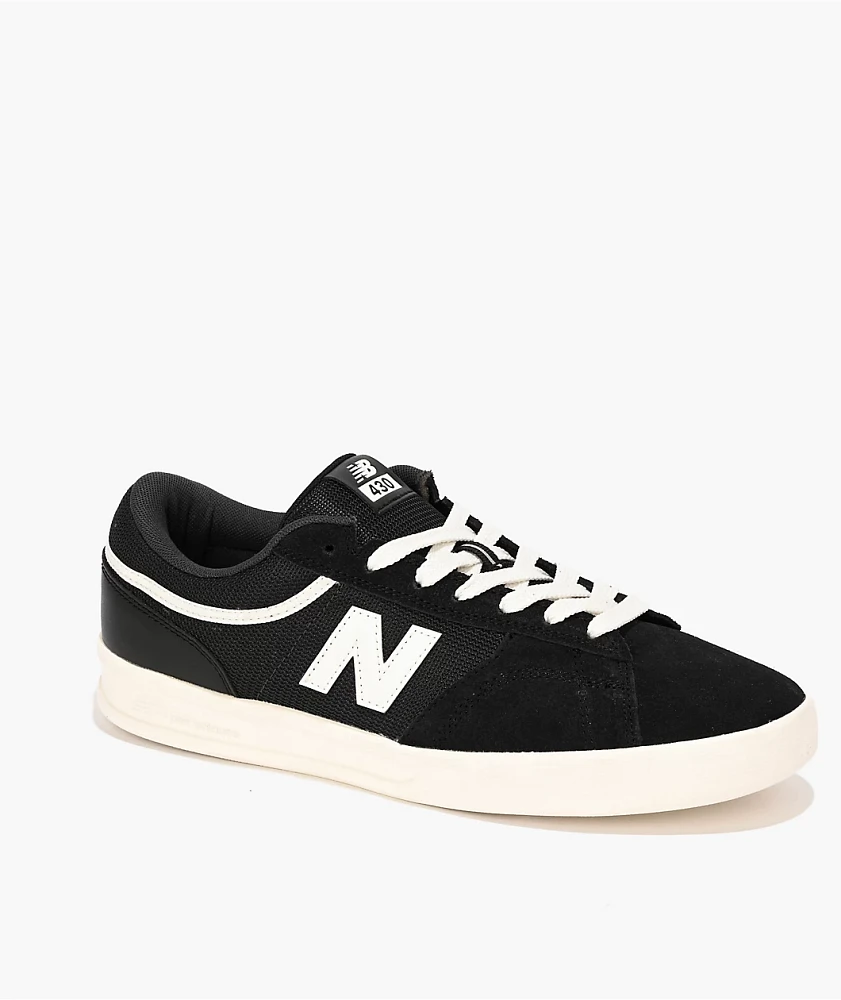 New Balance Numeric 430 Black & White Skate Shoes