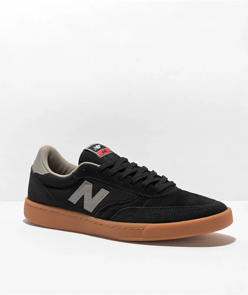 New Balance Numeric 440 Black & Gum Skate Shoes