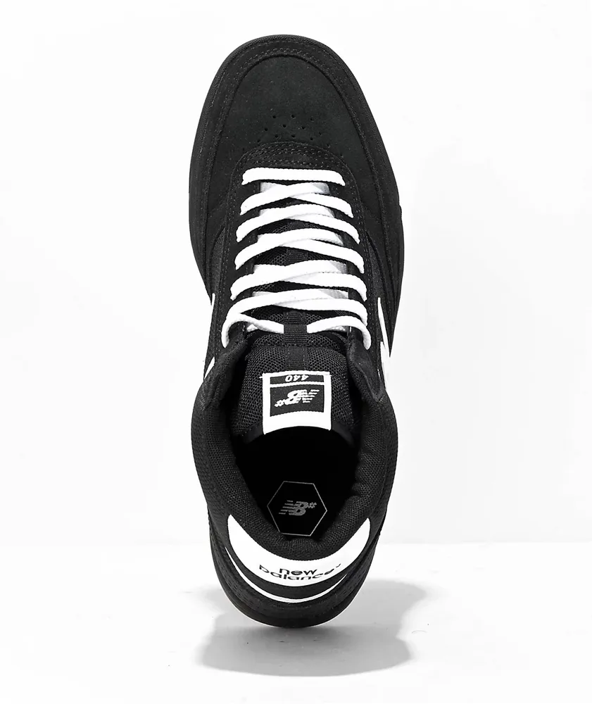 New Balance Numeric 440 Black & White High Top Skate Shoes