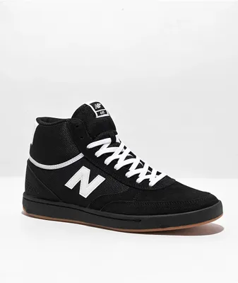 New Balance Numeric 440 Black & White High Top Skate Shoes