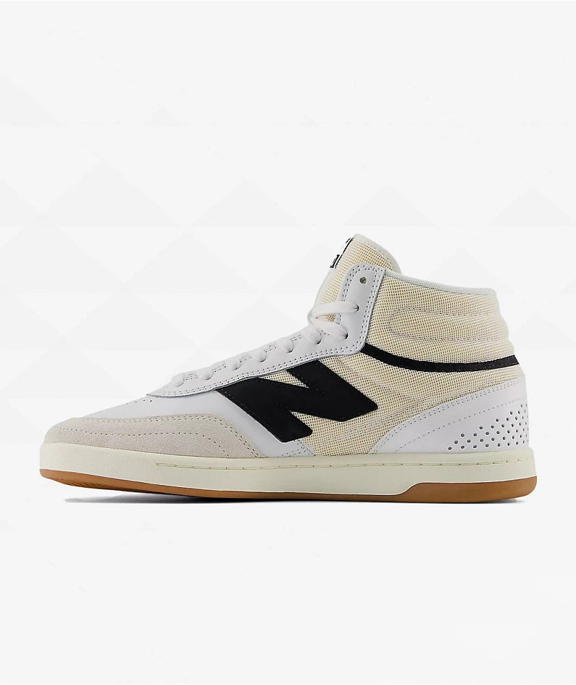 New Balance Numeric 440 Black & White High Top Skate Shoes