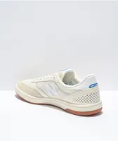 New Balance Numeric 440 Cream & White Leather Skate Shoes