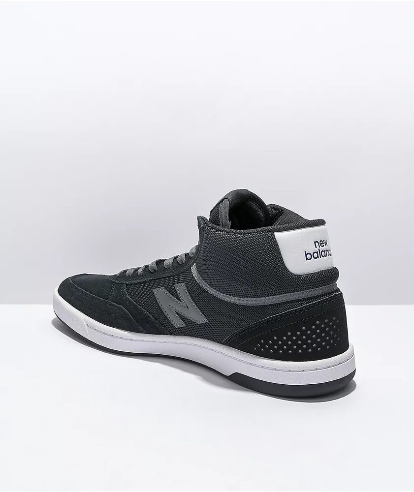 New Balance Numeric 440 High Top Black & Grey Skate Shoes