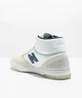 New Balance Numeric 440 Tom Knox White, Teal & Blue High Top Skate Shoes