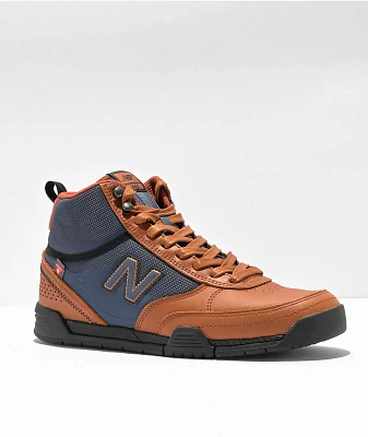 New Balance Numeric 440 Trail Brown & Navy Skate Shoes