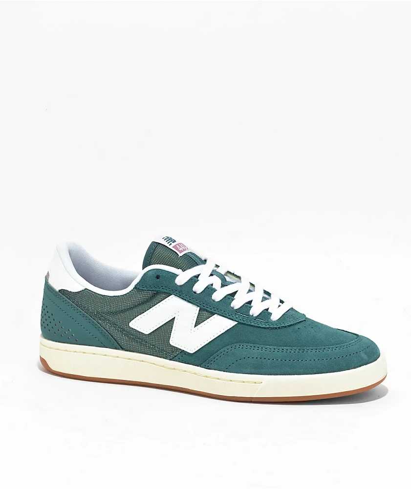 New Balance Numeric 440 V2 Spruce & White Skate Shoes