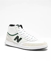 New Balance Numeric 440 White & Black High Top Skate Shoes