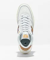 New Balance Numeric 440 White & Yellow High Top Skate Shoes