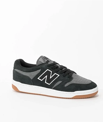 New Balance Numeric 480 Black & Grey Skate Shoes