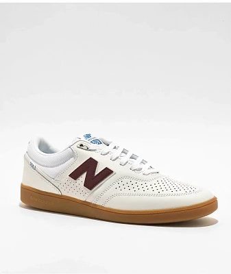 New Balance Numeric 508 White & Gum Skate Shoes
