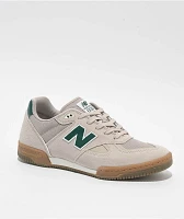 New Balance Numeric 600 Beige & Gum Skate Shoes