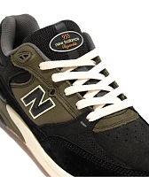 New Balance Numeric 933 Reynolds Black & Olive Skate Shoes