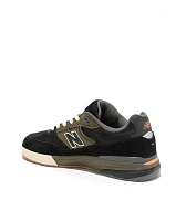 New Balance Numeric 933 Reynolds Black & Olive Skate Shoes