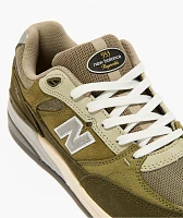 New Balance Numeric 933 Reynolds Dark Olive & Light Olive Skate Shoes