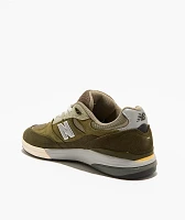 New Balance Numeric 933 Reynolds Dark Olive & Light Olive Skate Shoes