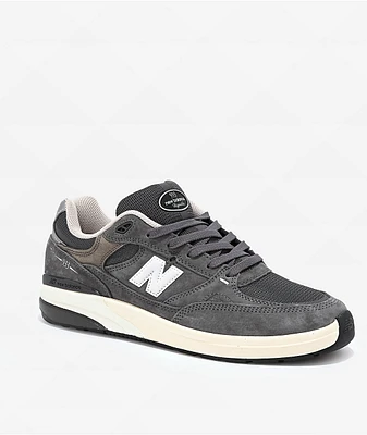 New Balance Numeric 933 Reynolds Grey & White Skate Shoes