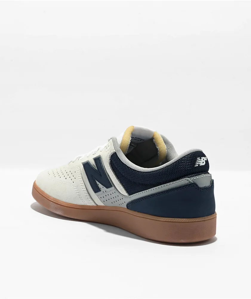 New Balance Numeric Brandon Westgate 508 Sea Salt & Navy Skate Shoes