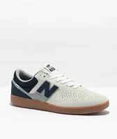 New Balance Numeric Brandon Westgate 508 Sea Salt & Navy Skate Shoes