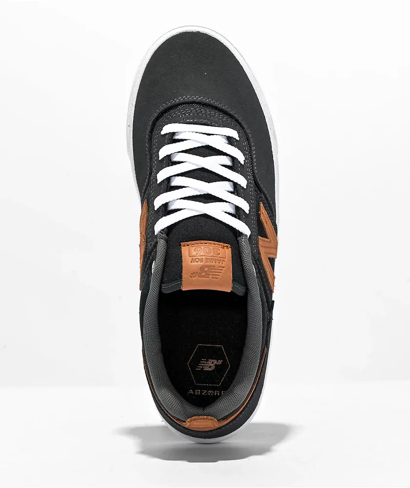 New Balance Numeric Foy 306 Phantom & Brown Skate Shoes