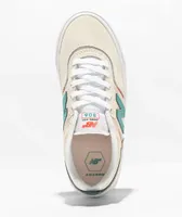 New Balance Numeric Kids 306 Jamie Foy Cream, Teal & Orange Skate Shoes