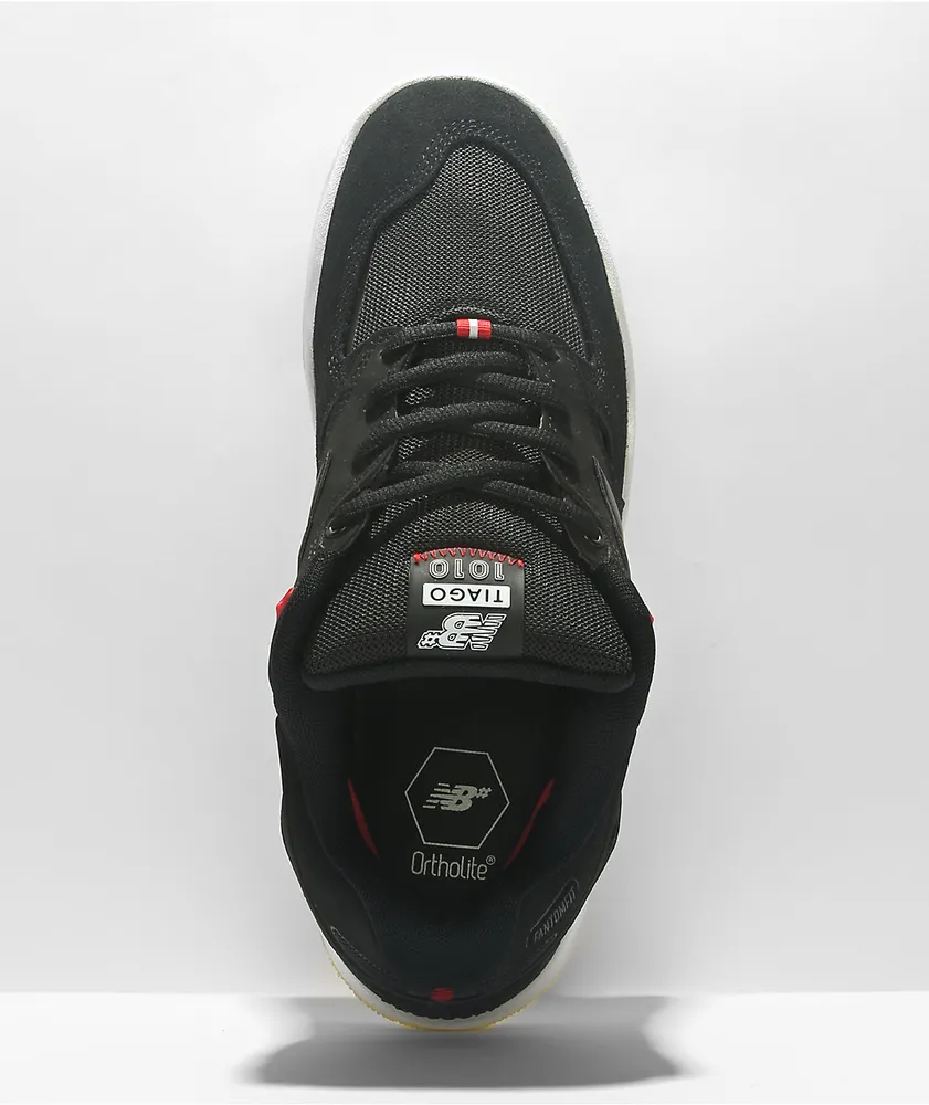 New Balance Numeric Tiago 1010 Black & White Skate Shoes