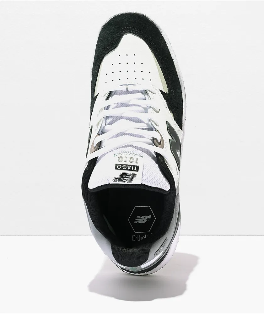 New Balance Numeric Tiago 1010 Black & White Skate Shoes