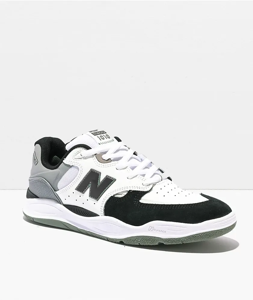 New Balance Numeric Tiago 1010 Black & White Skate Shoes