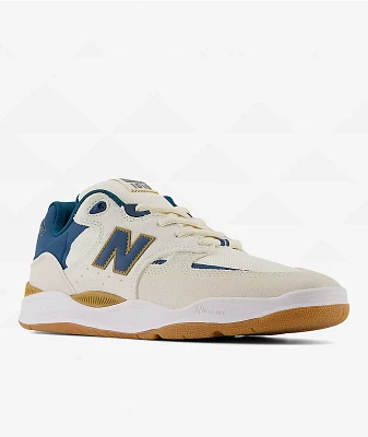 New Balance Numeric Tiago 1010 Linen & Deep Sea Skate Shoes