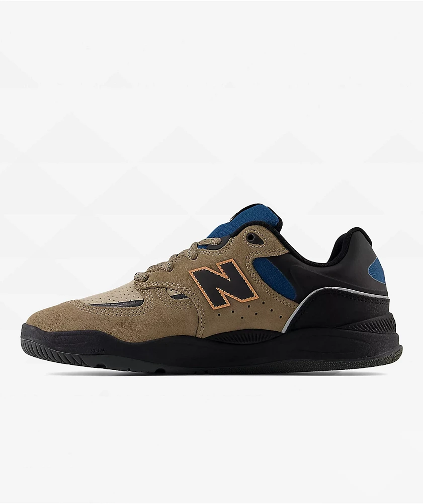 New Balance Numeric Tiago 1010 Mushroom & Black Skate Shoes