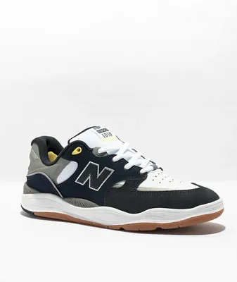 New Balance Numeric Tiago 1010 Navy & Yellow Skate Shoes