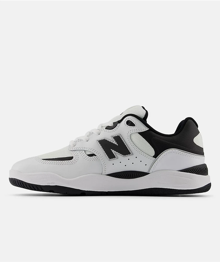 New Balance Numeric Tiago 1010 White & Black Skate Shoes