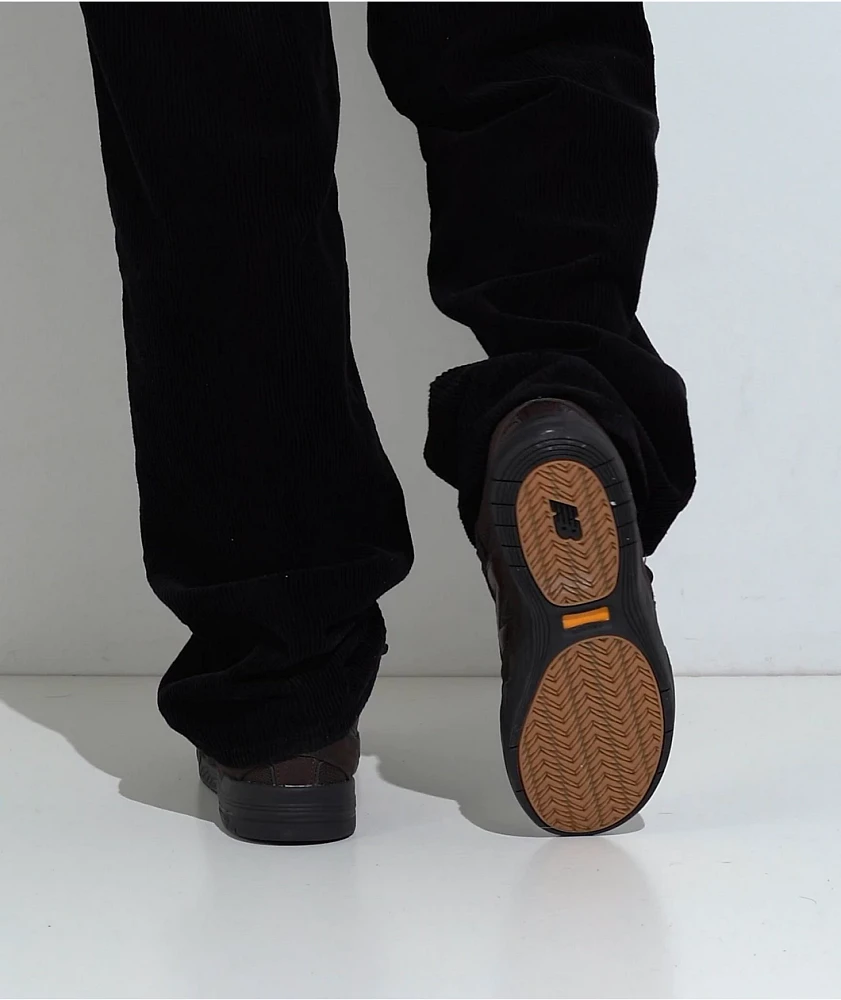 New Balance Numeric Tiago 808 Black Coffee & Black Skate Shoes
