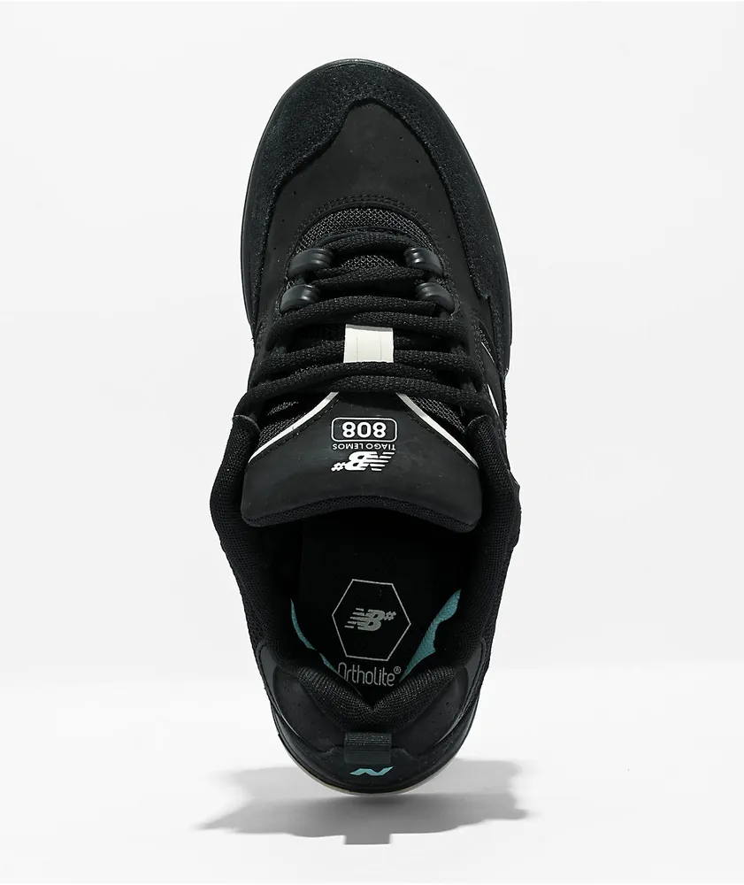 New Balance Numeric Tiago 808 Black Skate Shoes