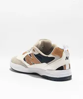 New Balance Numeric Tiago 808 Tan & Navy Skate Shoes