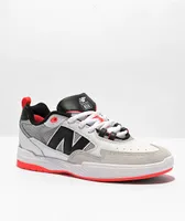 New Balance Numeric Tiago 808 White & Black Skate Shoes