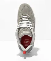 New Balance Numeric Tiago Lemos 808 Grey & White Skate Shoes