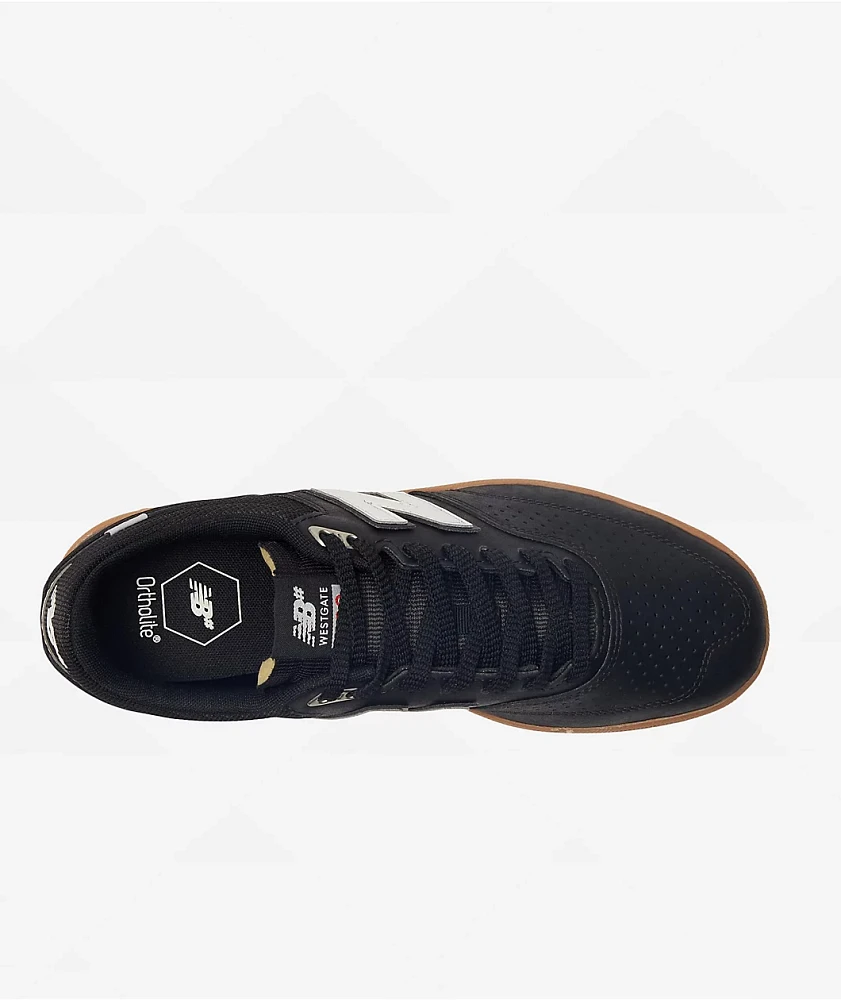 New Balance Numeric Westgate 508 Black & Gum Skate Shoes