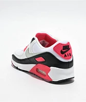 Nike Air Max 90 White, Black & Pink Foam Shoes