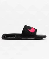 Nike Air Max Cirro Black & Racer Pink Slide Sandals